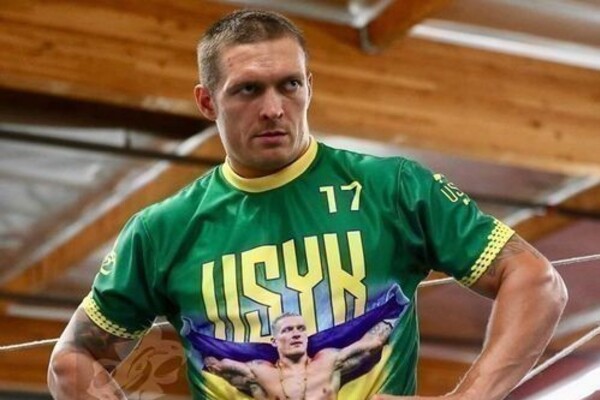 Усик відповів на виклик українського борця Богдана Грицая