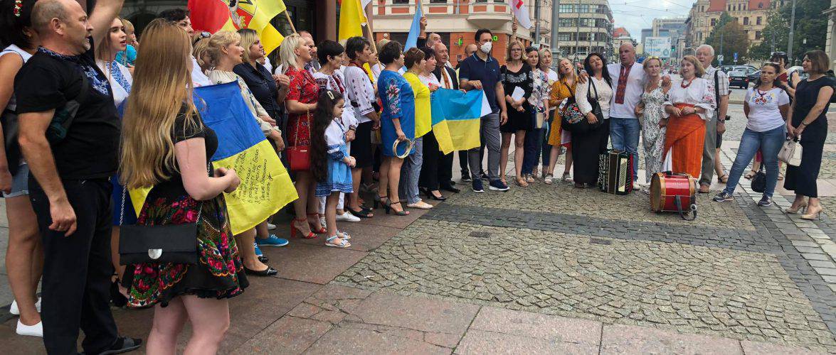 У Польщі українці святкують День Незалежності (ФОТО, ВІДЕО)
