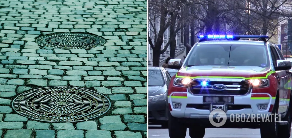 У Львові кришка люка вилетіла з-під коліс авто ДСНС і вбила 10-річного хлопчика