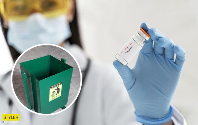 Степанов пояснив, чому вакцини викидають у смітник: це світова практика
