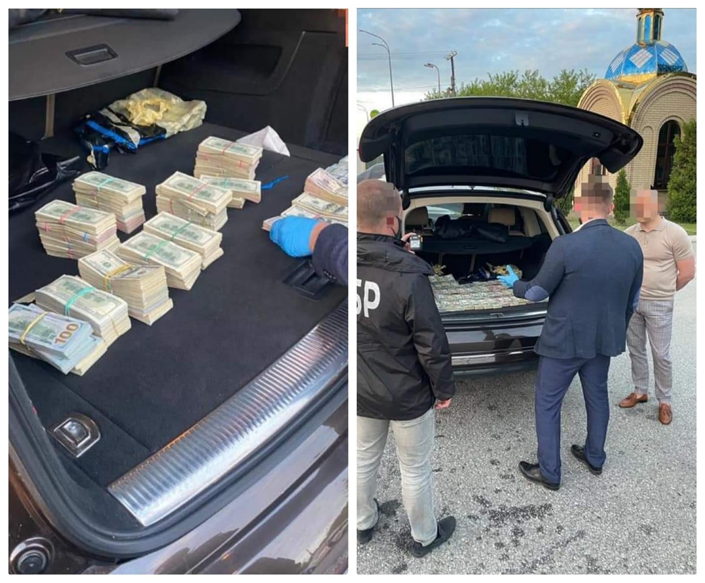 З автомобіля волинського митника вилучили 700 тисяч доларів США (фото)