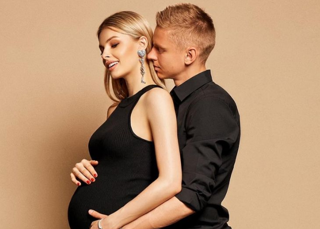 24-річний гравець Збірної України з футболу Олександр Зінченко готується стати татом. Фото