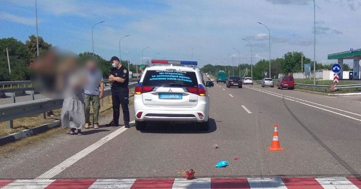 “Дитина лежить, водія б’ють, мама кричить”: під Полтавою на зебрі авто збило 4-річну дитину (оновлено)