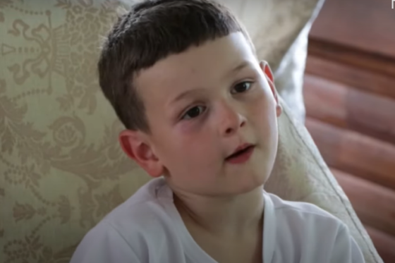 Хлопчик, який заблукав у горах, розповів про свою пригоду. Відео