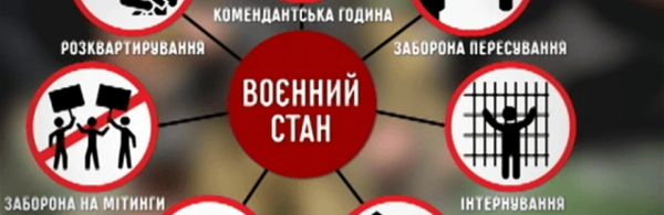 Воєнний стан в Україні і нові обмеження: бути чи не бути