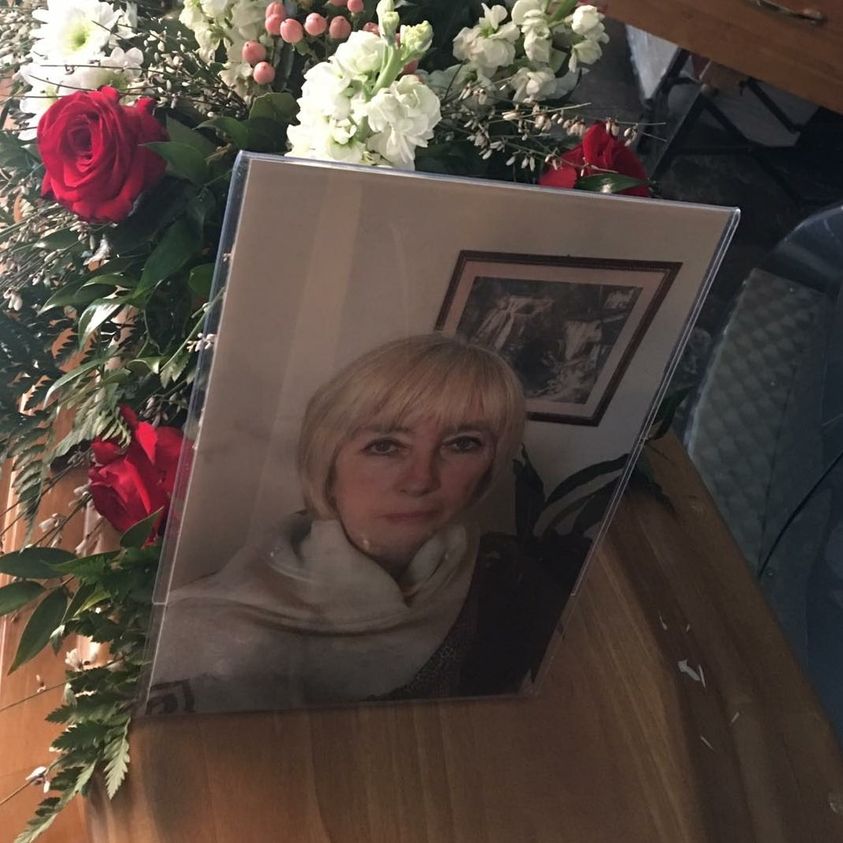 Провели в останню путь спочилу в Італії землячку з Тернополя пані Олю
