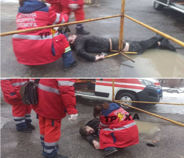 Лежав на землі всю ніч: у Харкові біля дитячого садочка помер чоловік (фото)