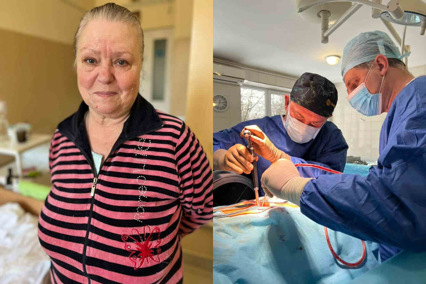 “Прибирала у домі померлого за кордоном сина і зламала хребет”: медики зробили жінці унікальну операцію