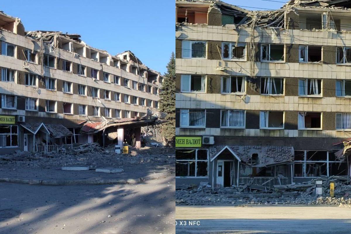 В окупованій Луганщині “хлопнуло” по готелю, де жили окупанти (фото)