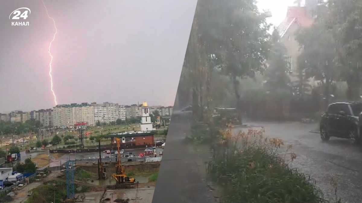 Львів накрила потужна гроза з градом: фото та відео затоплених вулиць