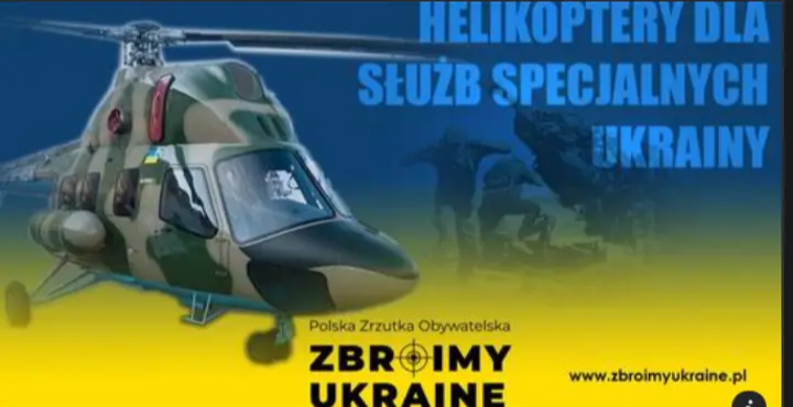 Поляки збирають кошти на евакуаційні гелікоптери для України
