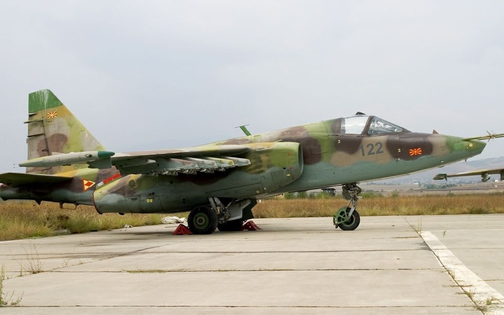 Північна Македонія передала Україні літаки Су-25, які купила ж в України 2001 року – ЗМІ