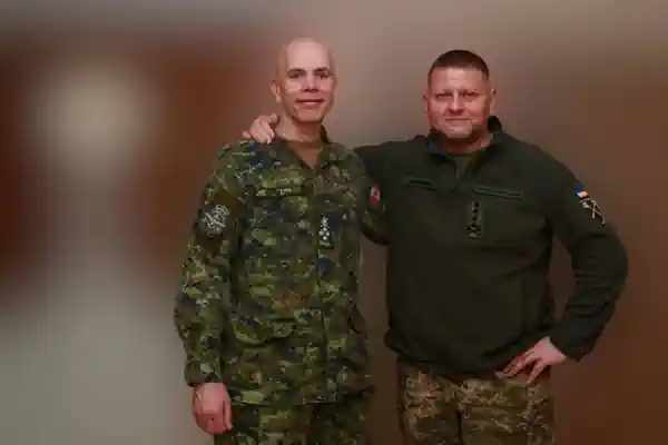 Начальник штабу оборони ЗС Канади відвідав Україну та зустрівся із Залужним
