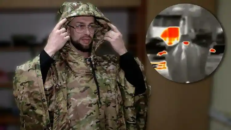 В Україні розробили пончо-невидимку для солдатів, яке приховує від тепловізора