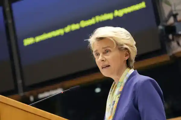 Президентка Єврокомісії виступила проти замороження війни в Україні
