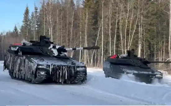 Естонія разом з союзниками провела навчання з ведення бойових дій у зимових умовах