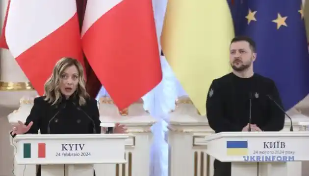 Мелоні: Плутати поняття "мир" з "капітуляцією" України є лицемірством
