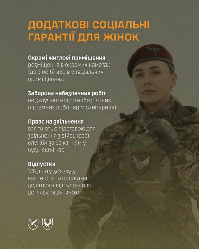 Держава підтримує захисниць